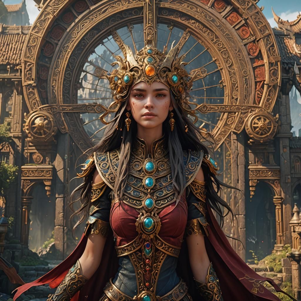 Fantastical Matte Painting in Deep Color