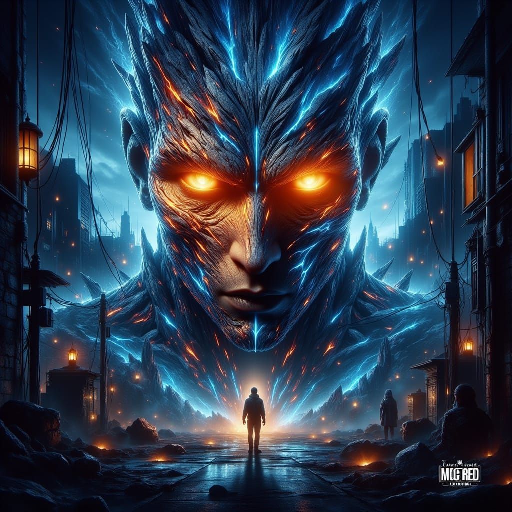 Vibrant Favela Scene With Explosive Sound