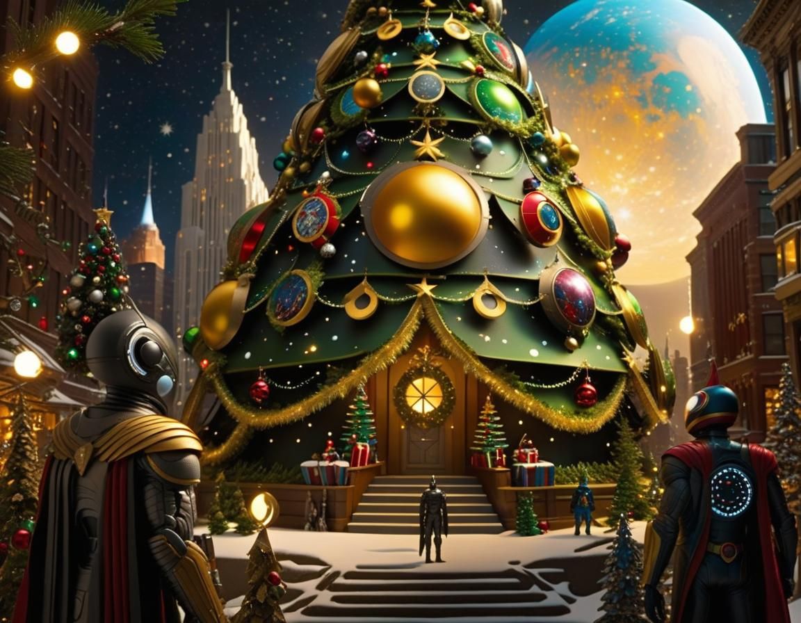 Unconventional Christmas Tree