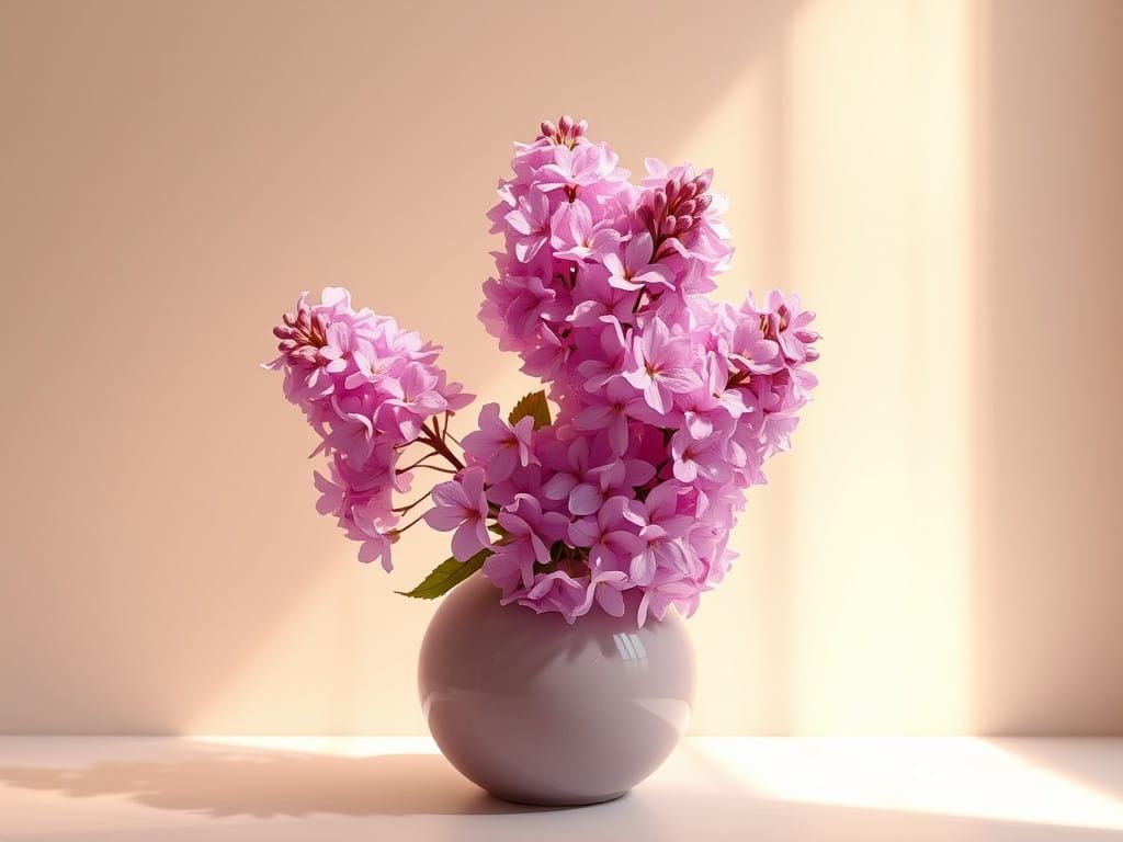 Ethereal Lilac Dream in Soft Pastel Purple