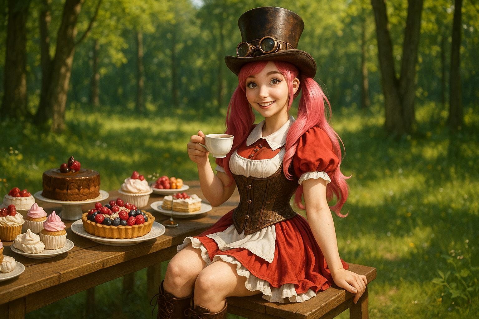 "Alice's Mad Tea Party" GPT1 : 05
