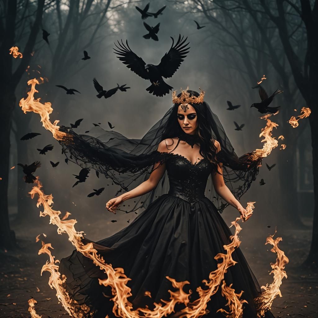 Dream the crow black dream (h)