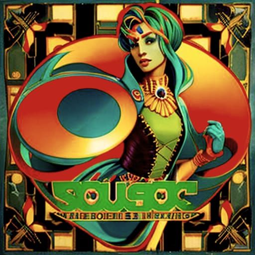 AI Interpretation of Art Nouveau Style