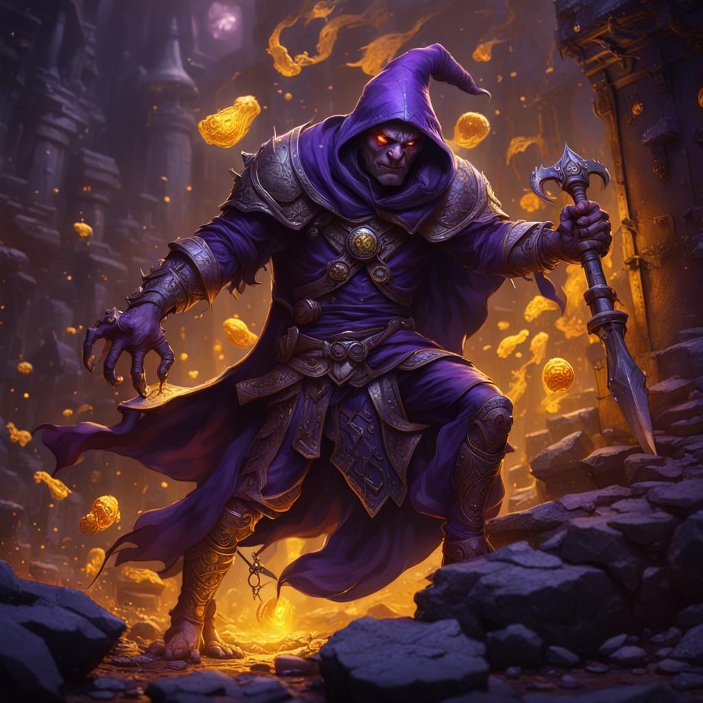 Hobgoblin in Dark Fantasy Style