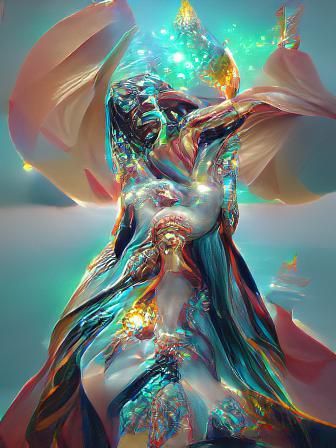 High Resolution Divine Being Artwork