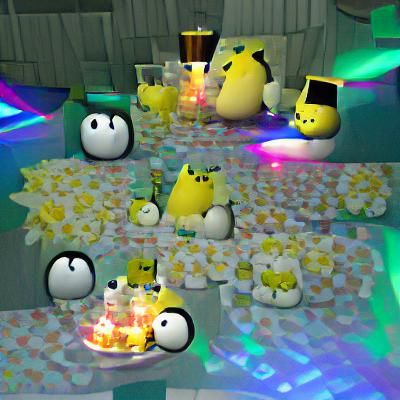 Lakitu Cloud Party with Balloons