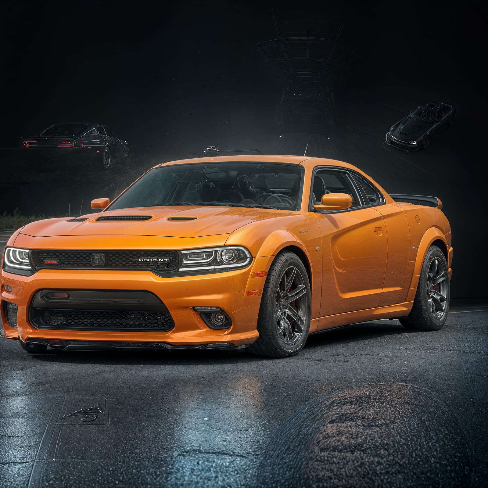 Hellcat Prowler Fusion: 3D Game Cinematic Render