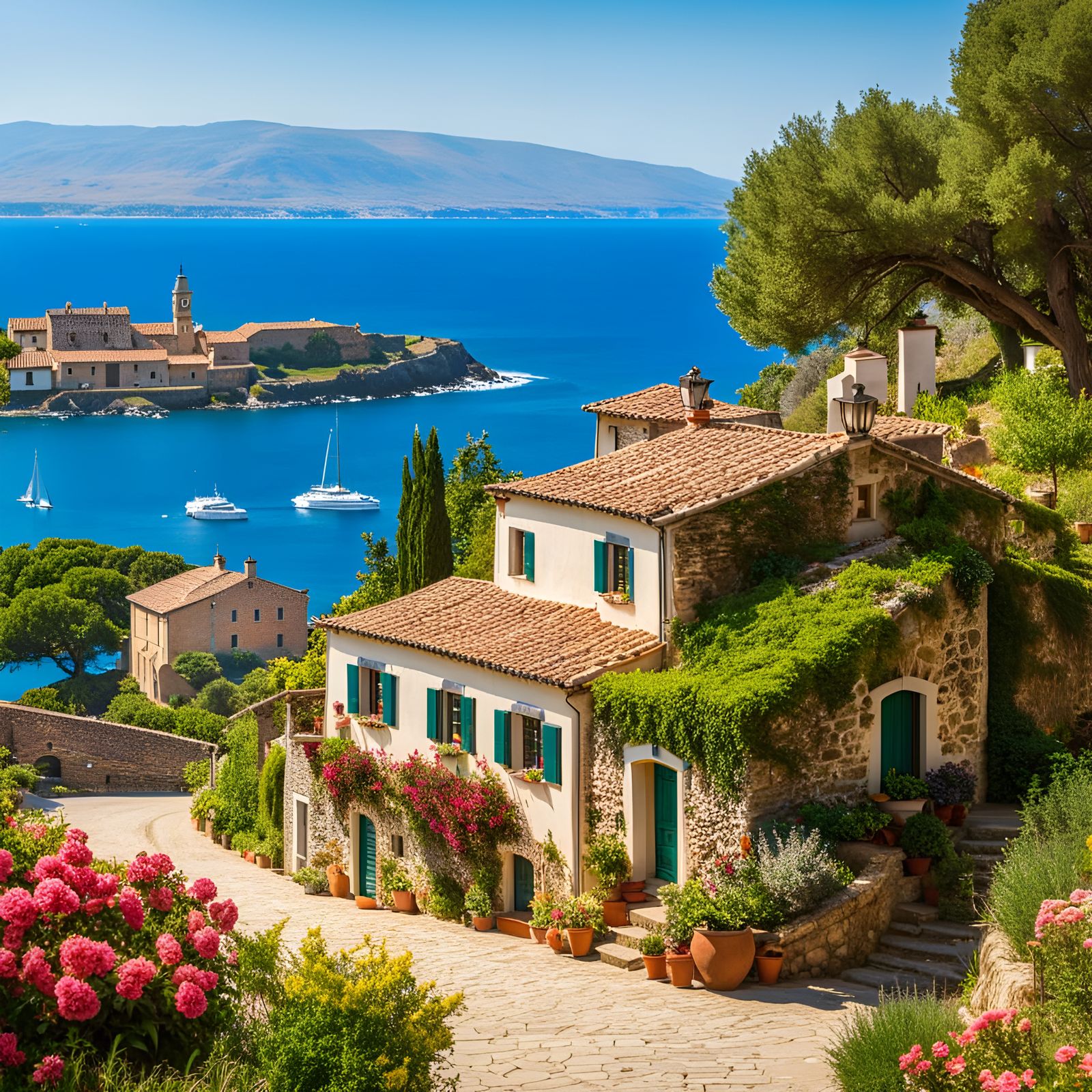 Mediterranean countryside paradise
