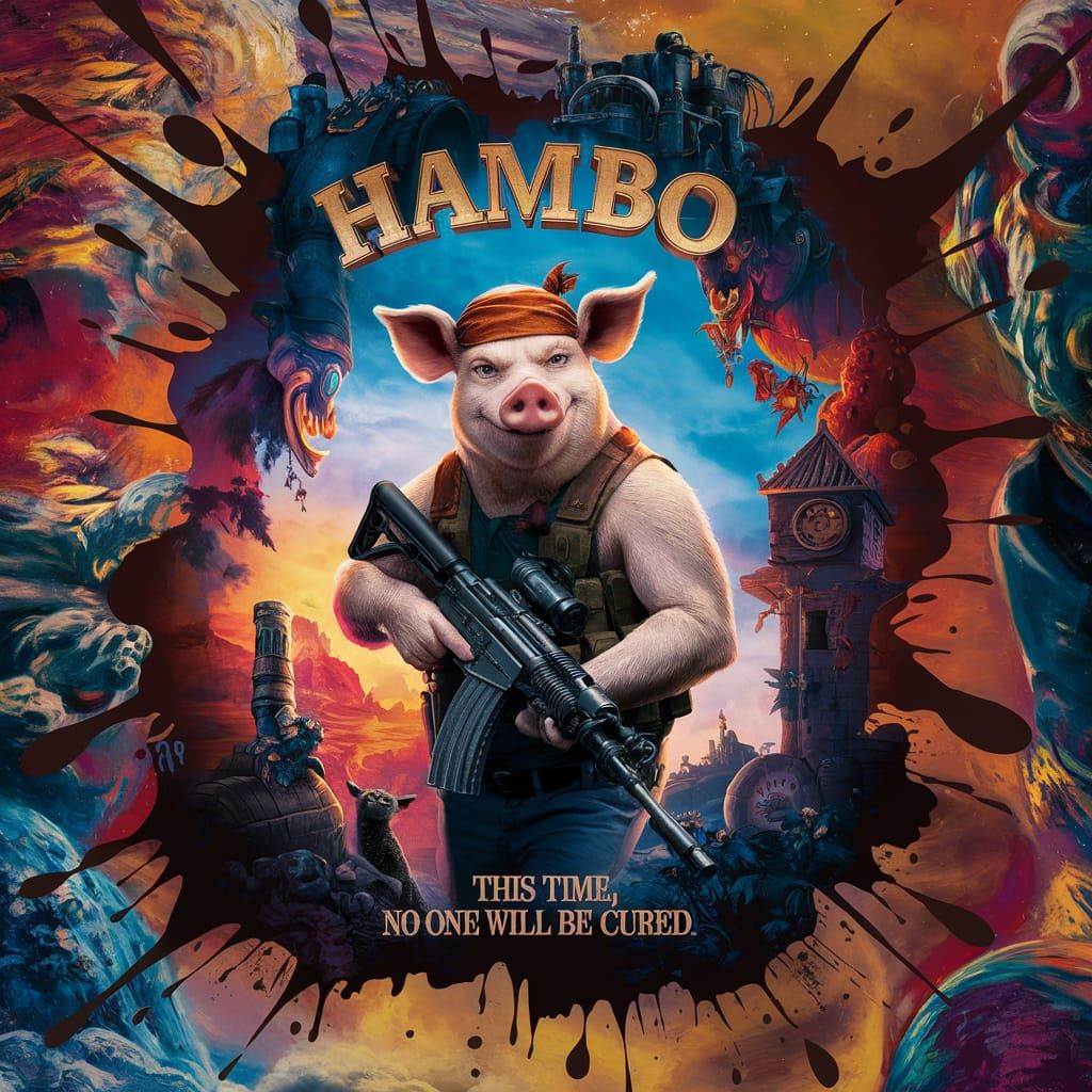 Hambo: Anthropomorphic Pig Takes Center Stage in Action-Pack...