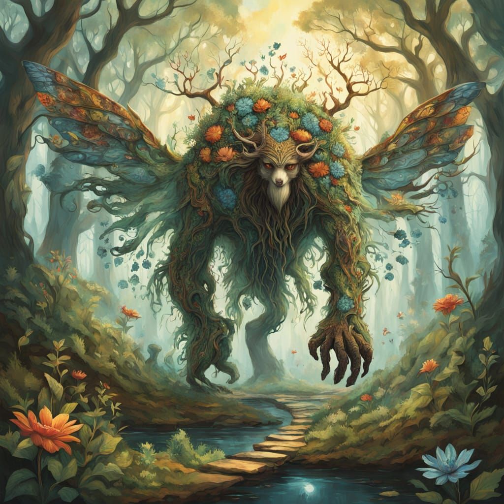 Forest Soul: A High-Fantasy Flora Creature