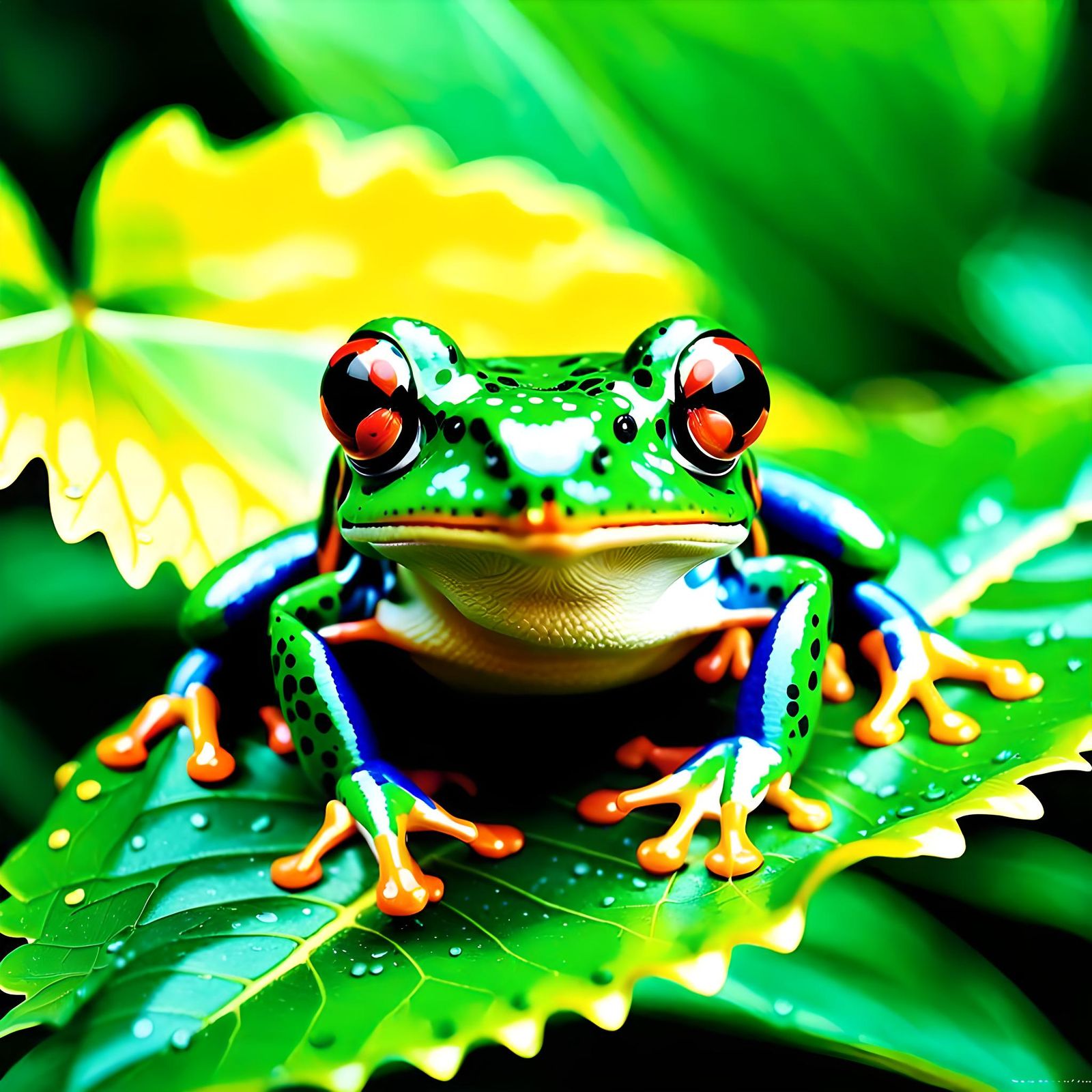 🐸 nature photography // exotic frog close-up