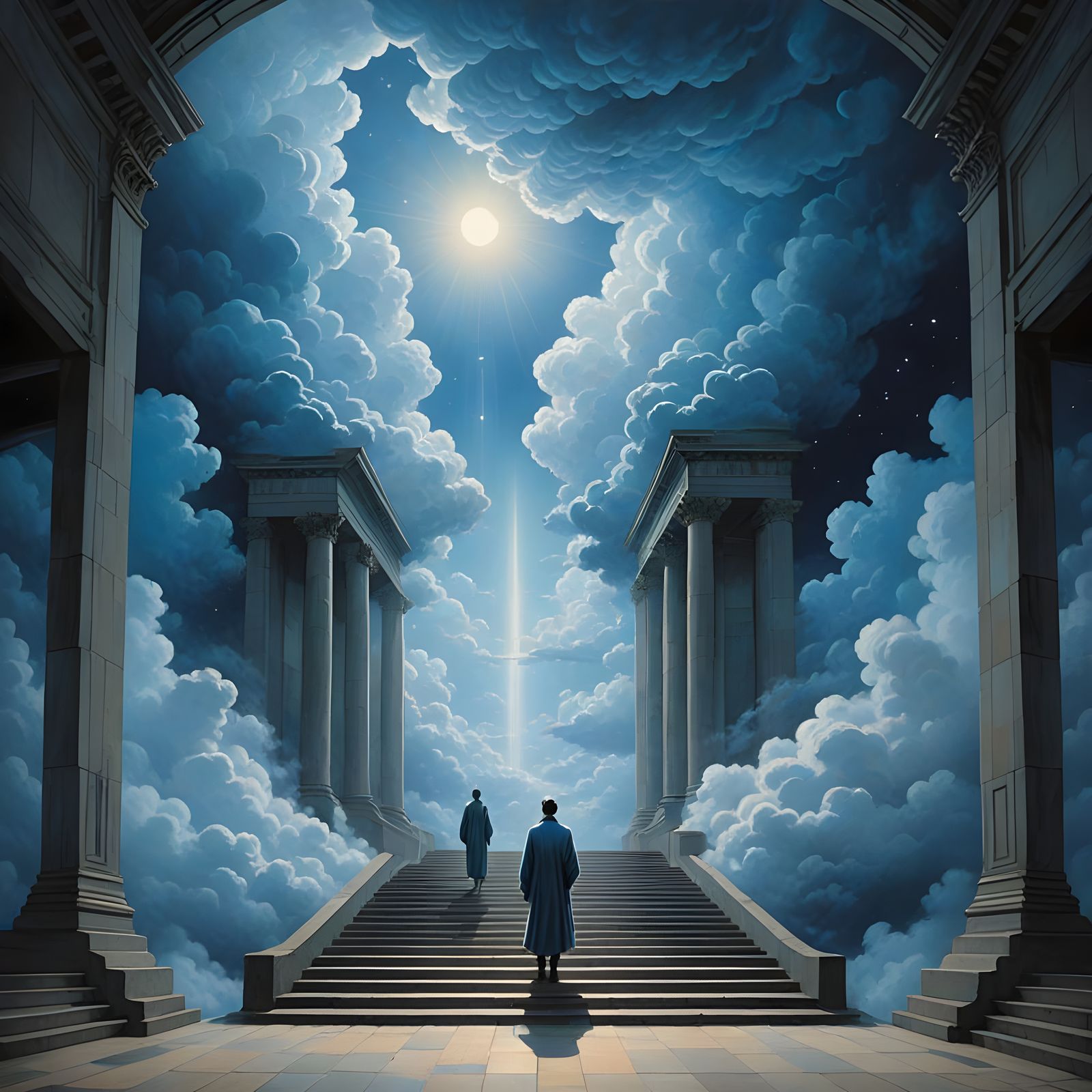 Stairs lead to Heaven