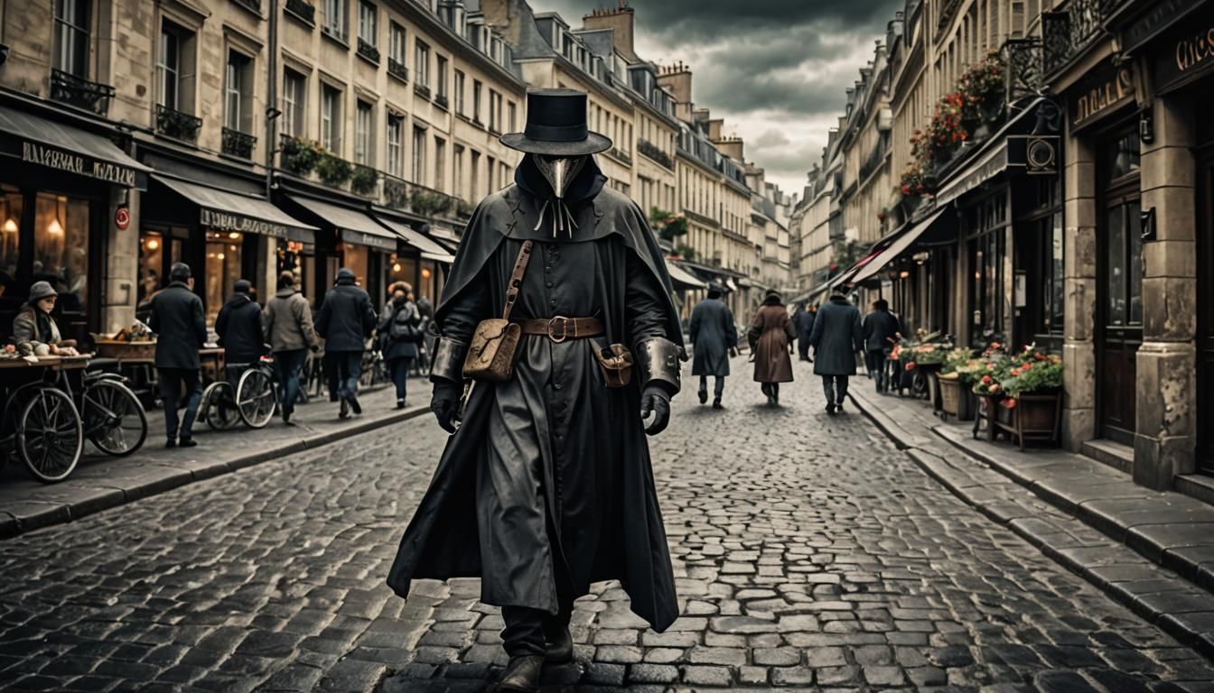 Plague Doctor in 17th Century Paris