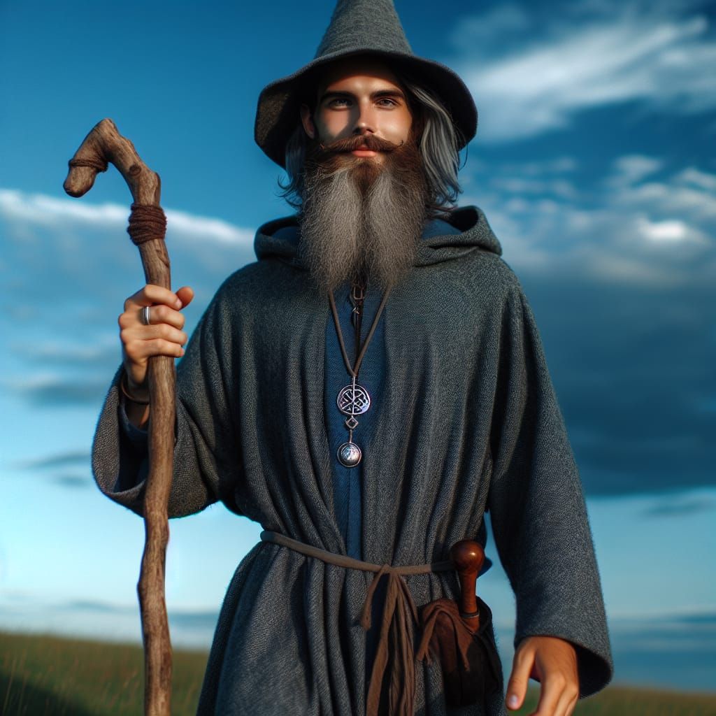 Young Handsome Gandalf