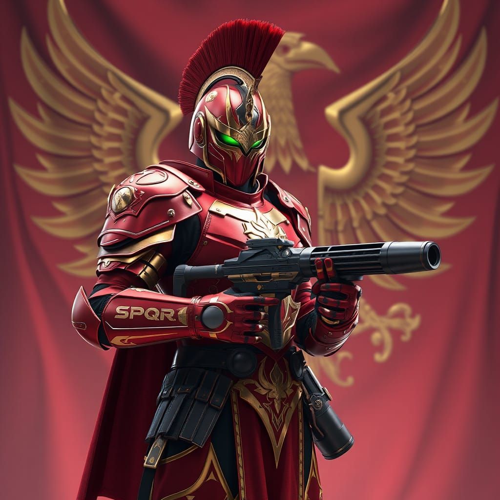 Centurion (Flamethrower) - Imperium Romanum Stellarum