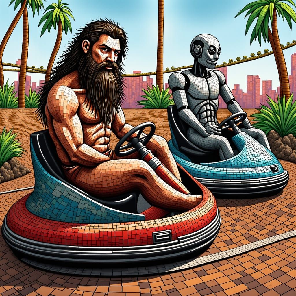 From Prehistoric to Futuristic: A Bumper Car Ride Through Ti...