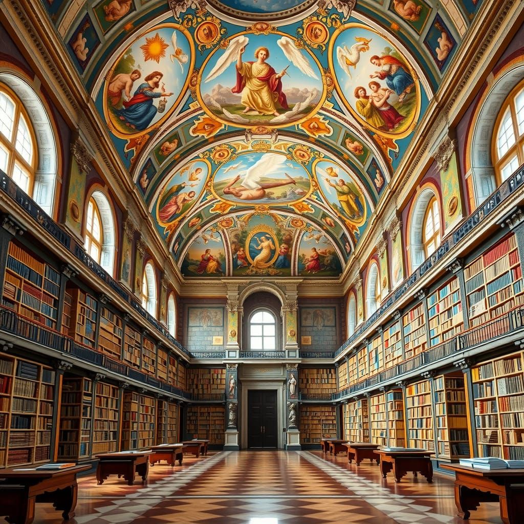 Ethereal Library of Admont Abbey