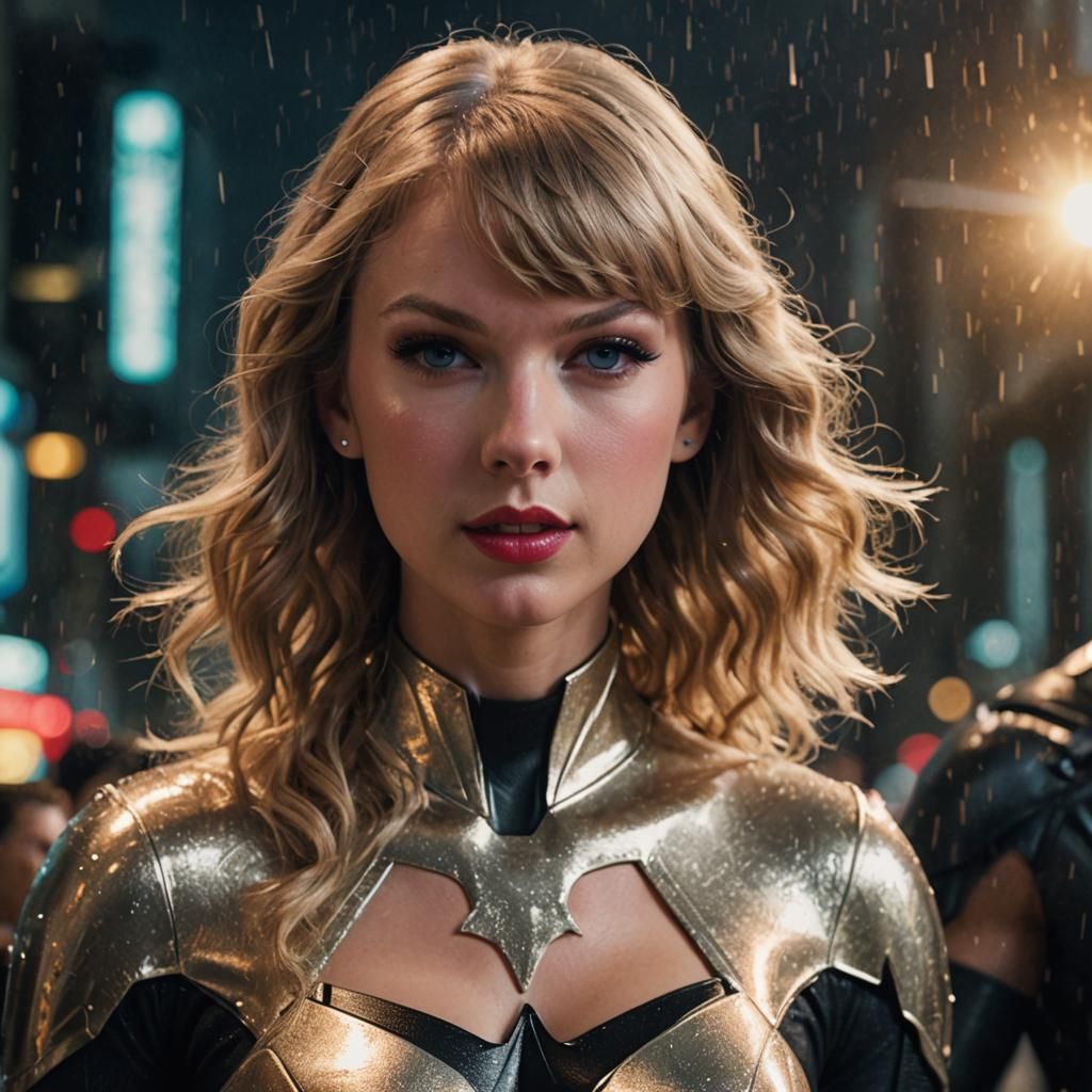 Taylor Swift as a superhero