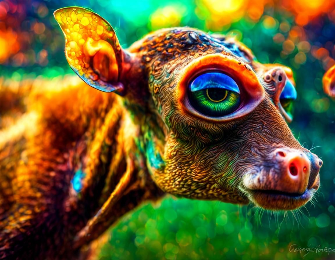 Apocalyptic Wildlife Photography with Dreamlike Bokeh