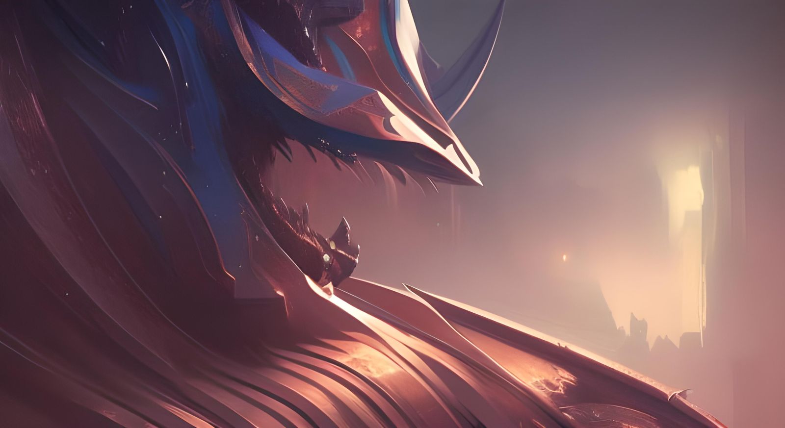 Batman: Abstract Detailed Matte Painting in 8K