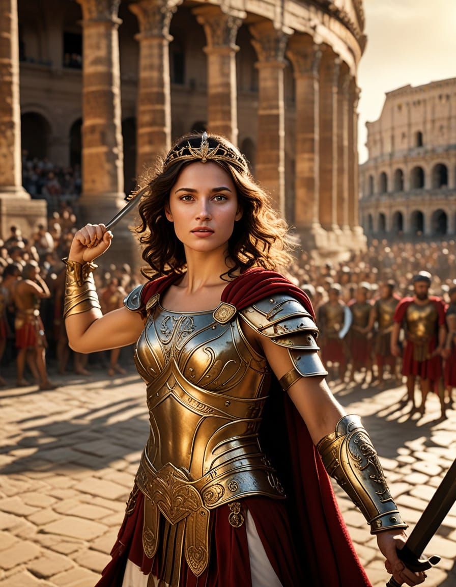 Gladiatrix Directs Fate in the Colosseum