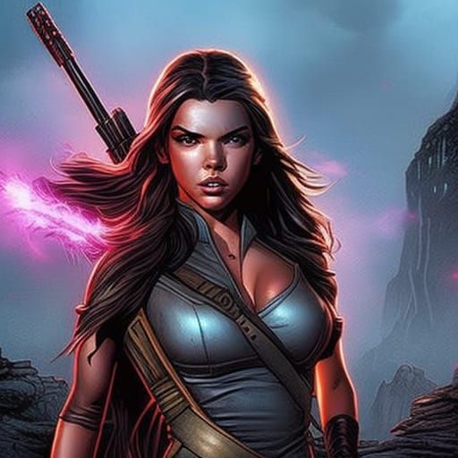 Anya Taylor Joy as Lara Croft #2