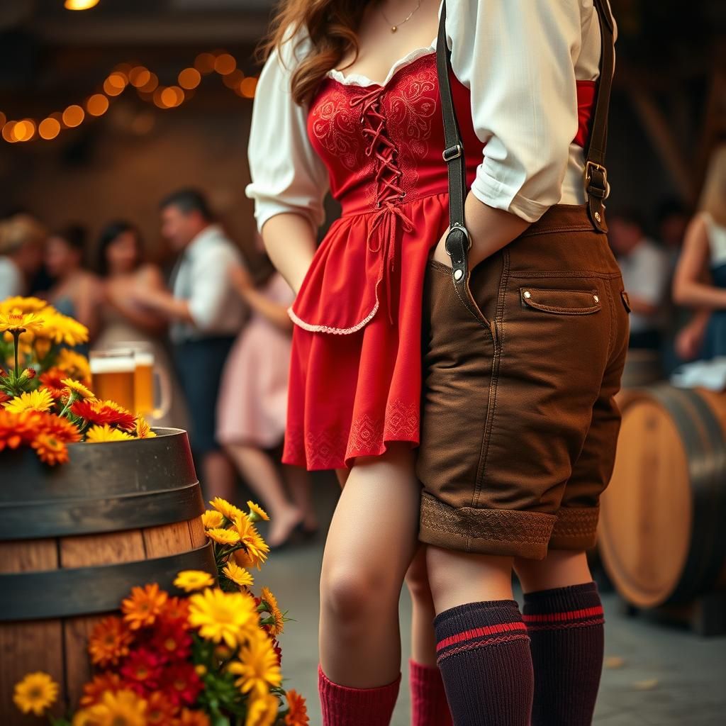 Oktoberfest Traditional Attire in Cinematic Style