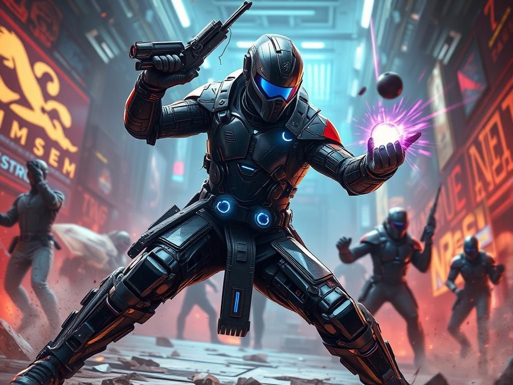 Cryptopunk Superhuman in Combat Arena