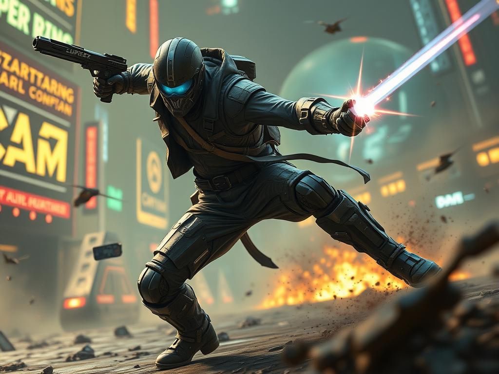 Cryptopunk Superhuman in Dynamic Combat Arena