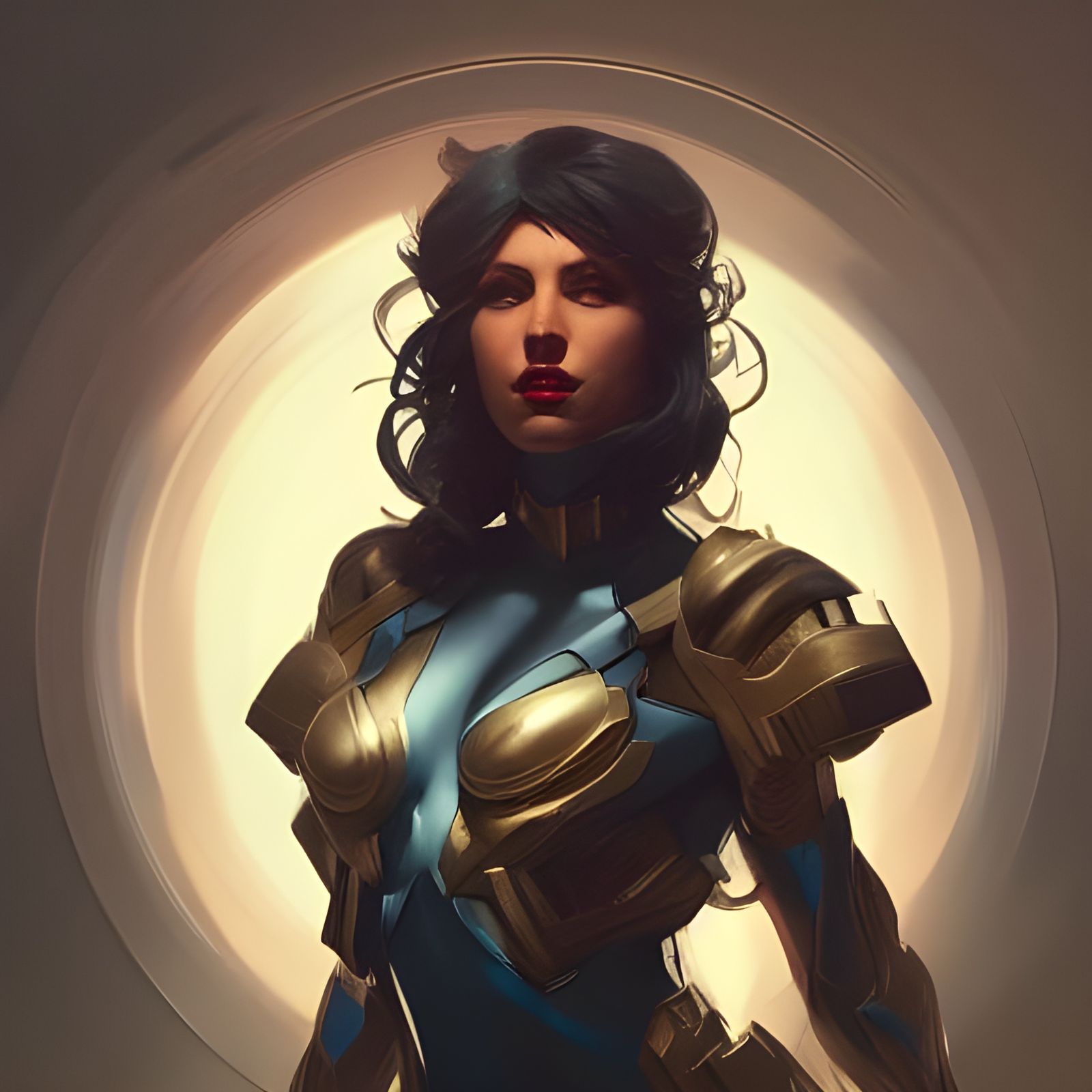 Hyperdetailed Superhero Portrait in 8k Resolution