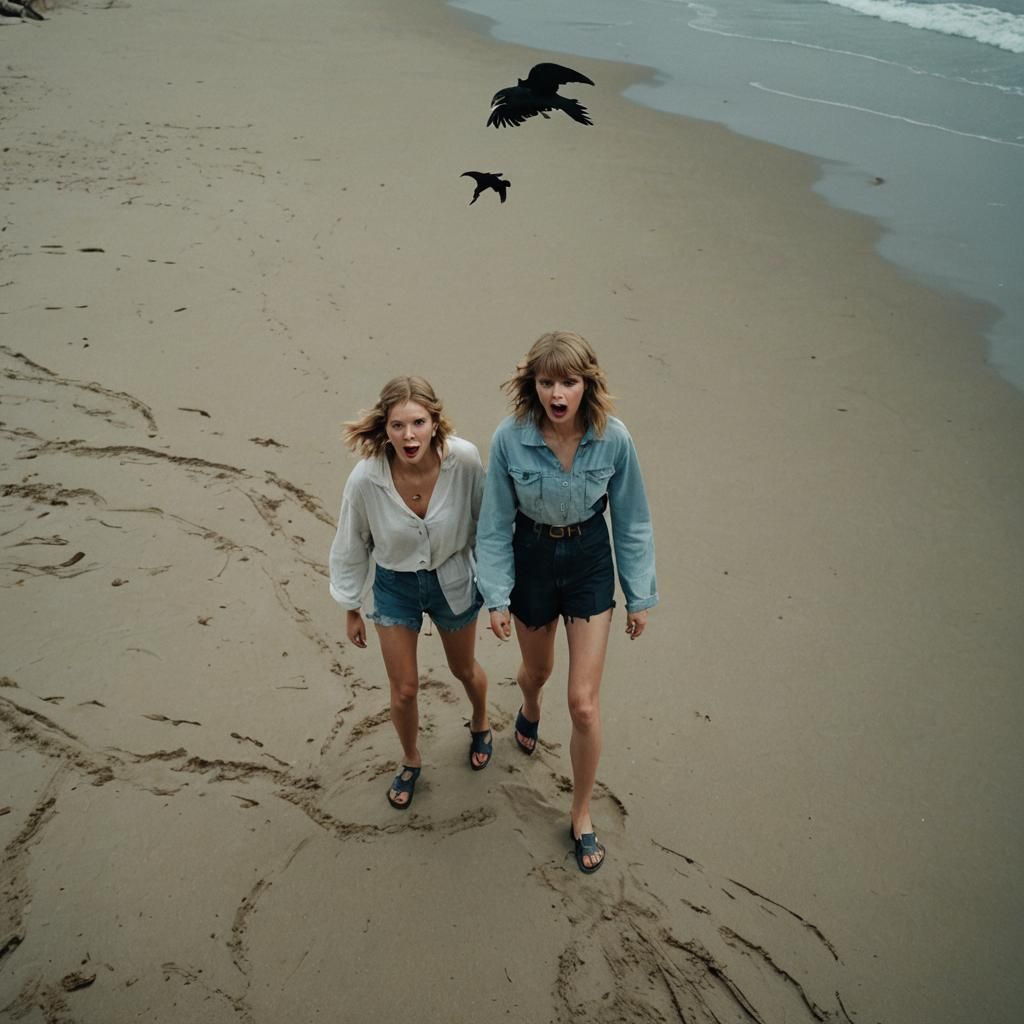 Epic Realism: Taylor Swift's Beach Sacrifice