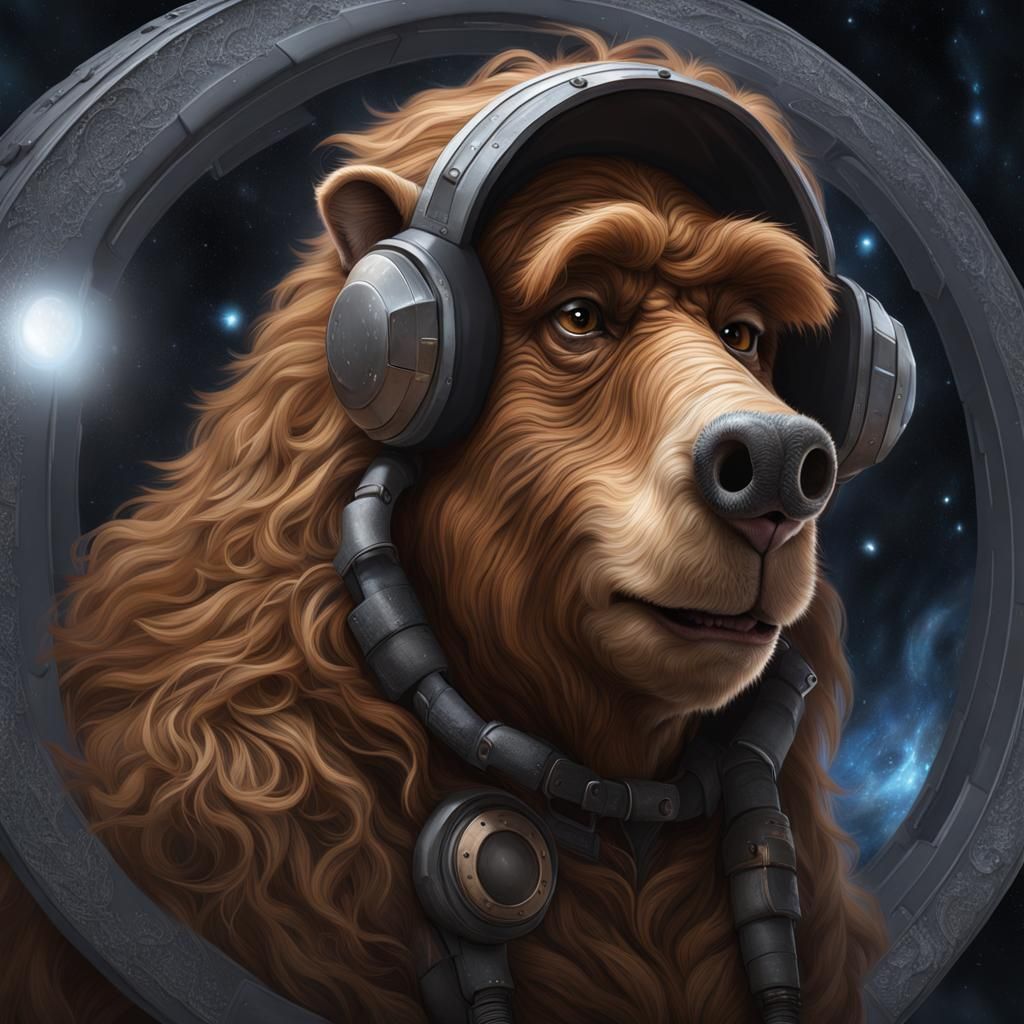 Detailed Portrait of Alf in Dreamlike Universe