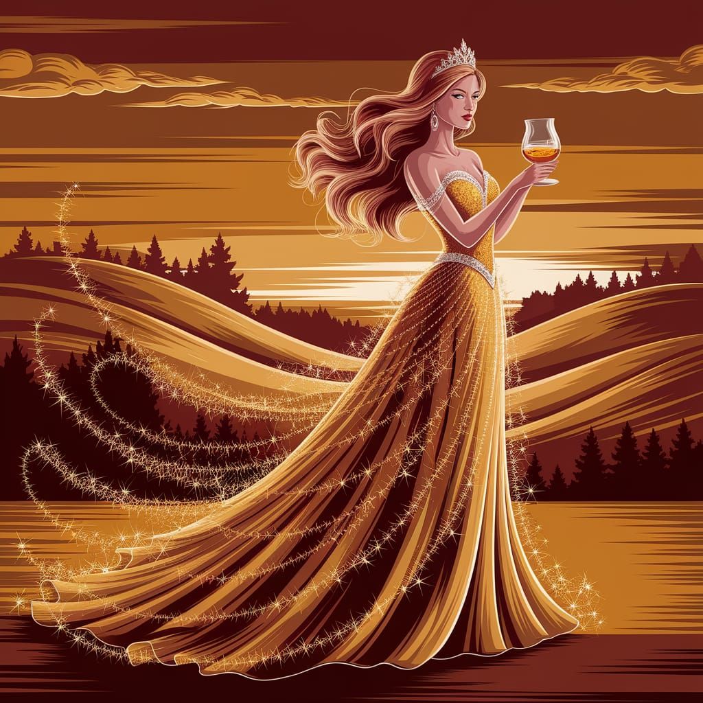 Whiskey Princess in Elegance and Luxury