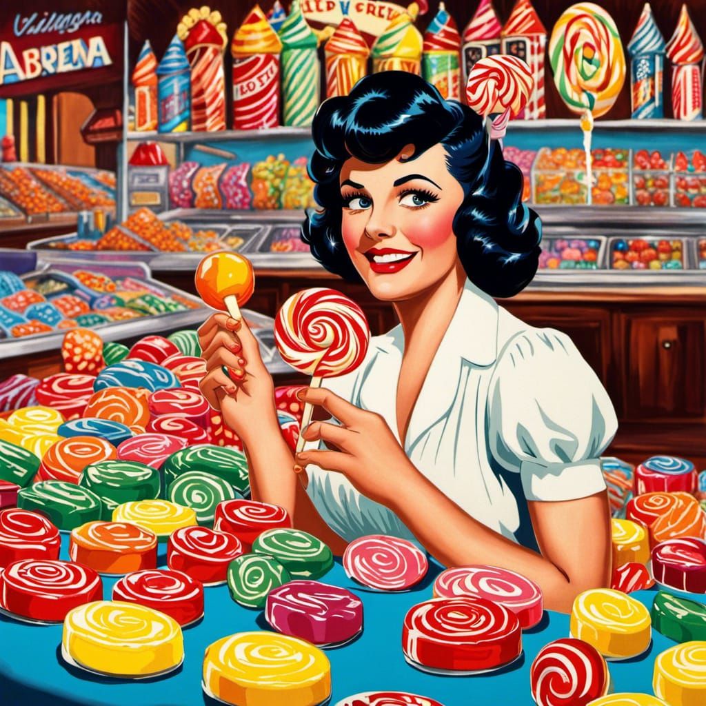 1950s Candy Store