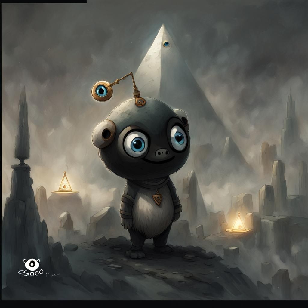 Reddit All seeing eye Pyramid Snoo