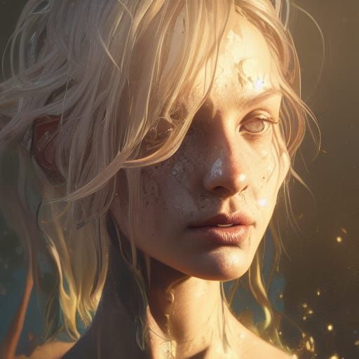 Amity Blight Portrait in Artgerm Style