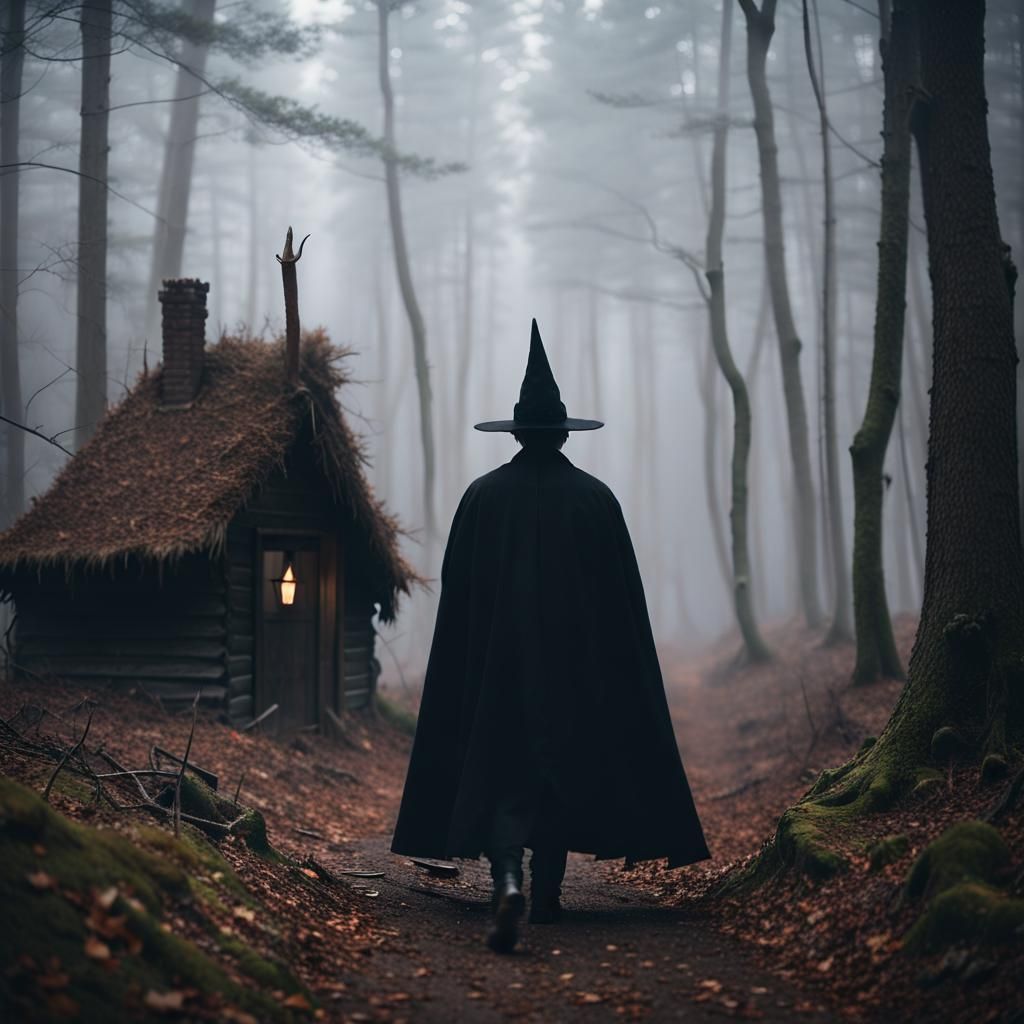 Foggy Forest Sorcerer in Professional Photography