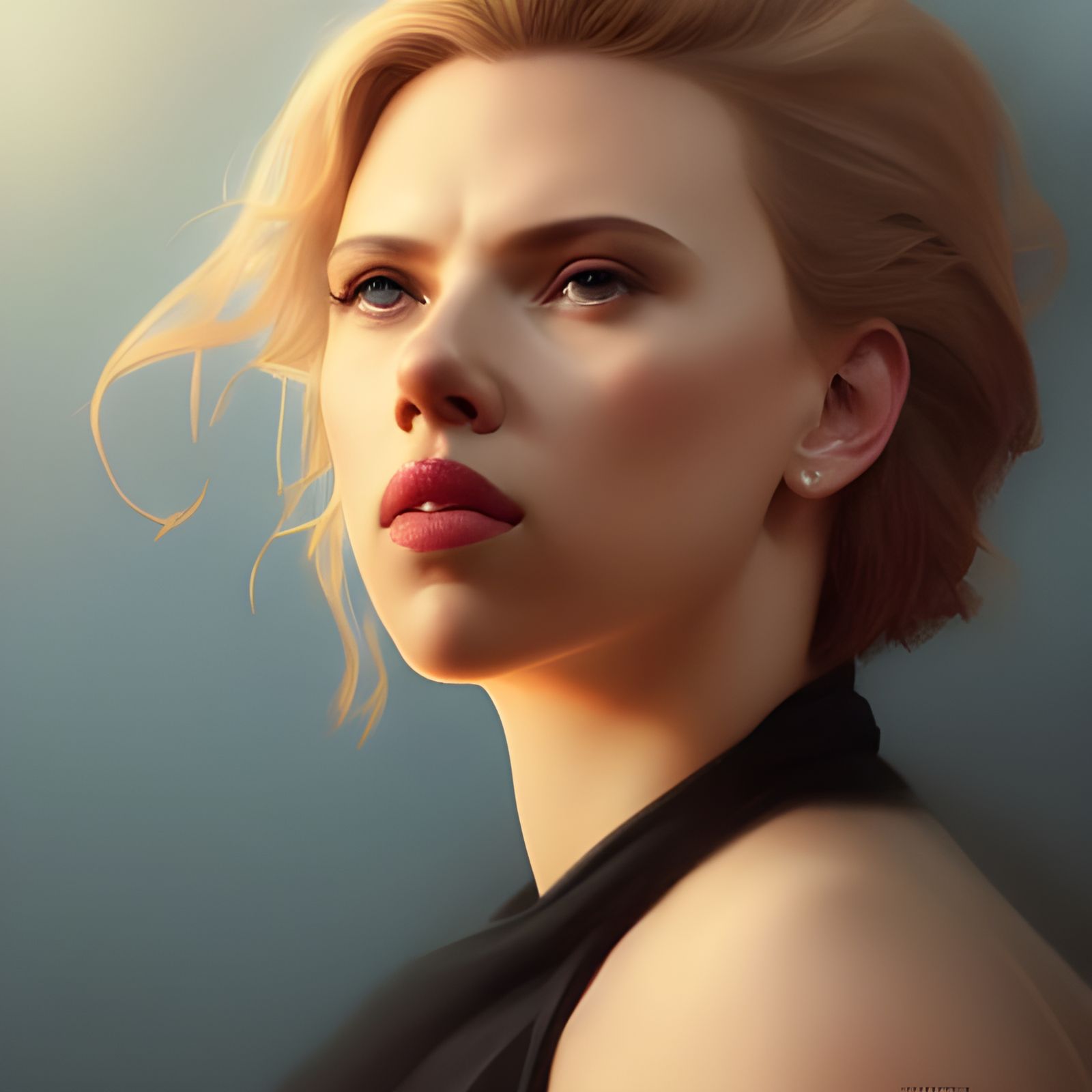 Hyperdetailed Portrait with Dynamic Lighting