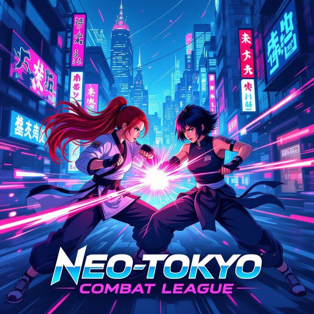 Neo-Tokyo Combat League: Women's Martial Arts Tournament Pos...