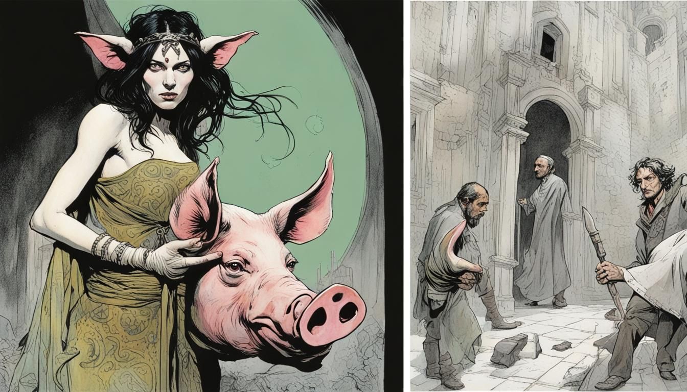 Circe's Transformation: A Sorceress's Spell, Graphic Novel A...