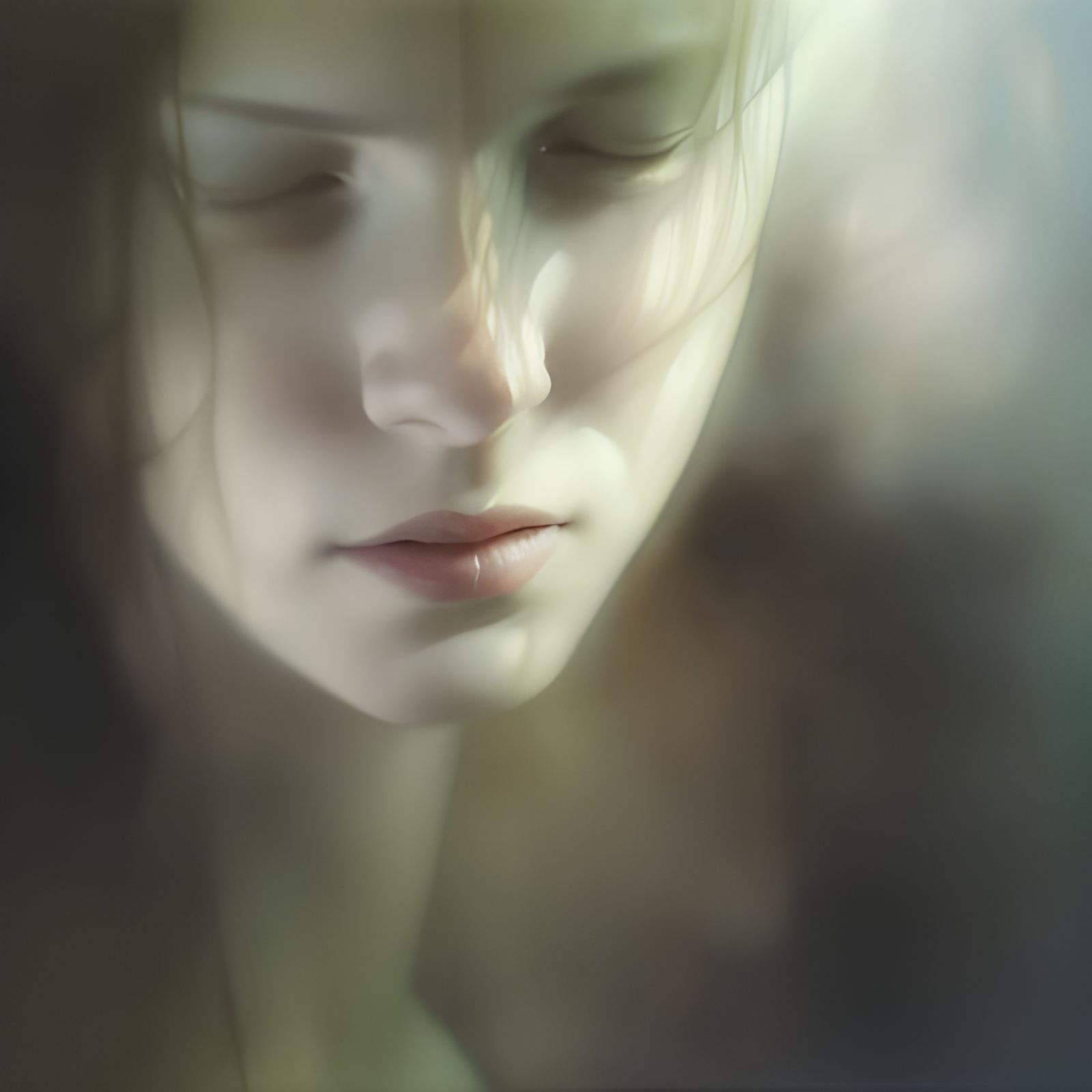 Detailed Portrait of a Woman in Digital Art Style