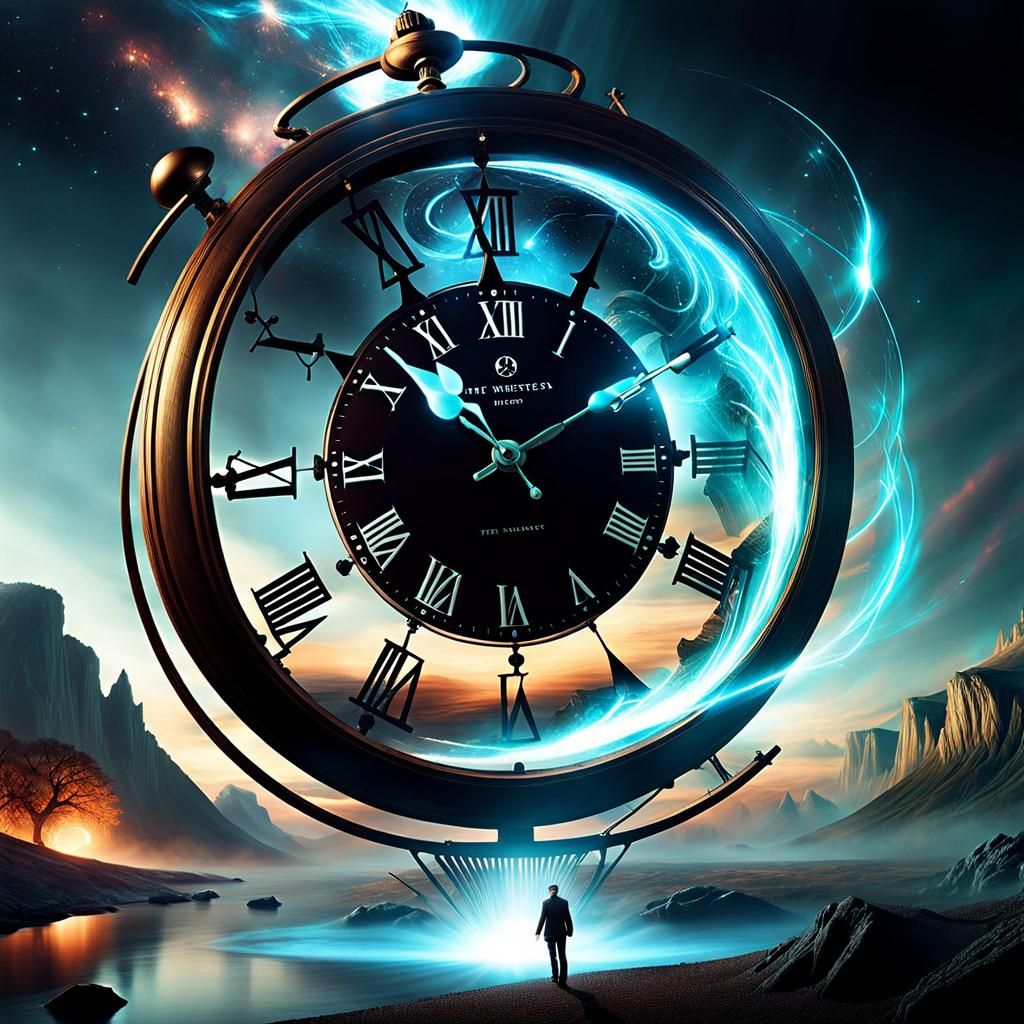 Surreal Time-Reversal World: A Fantastical Paradox