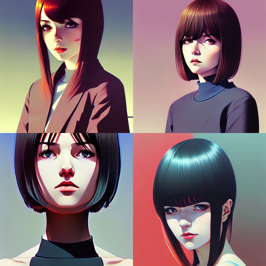 Anime Style Portrait Illustration