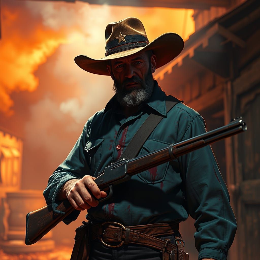 Buckshot Roberts Enters Blazer's Mill in 1878