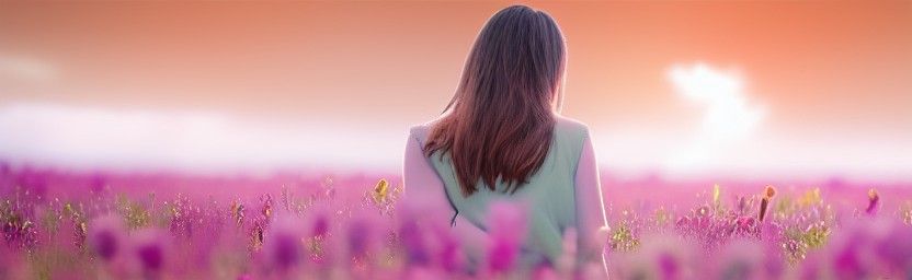 Beautiful Flower Meadow in Bloom