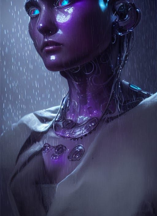 Robotic Rain: Ultra-Detailed Photorealism