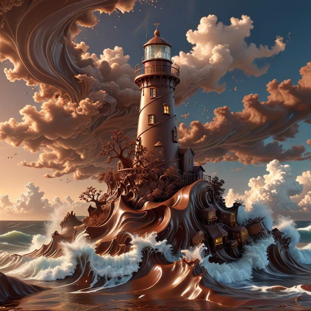 A story about choco-lighthouse
