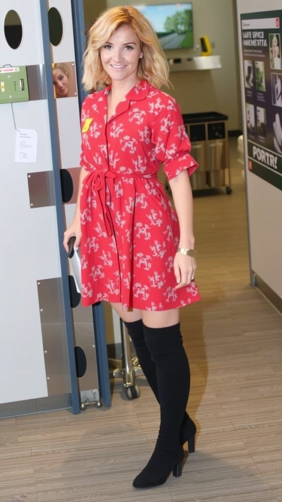 Woman in Hospital Operating Theatre