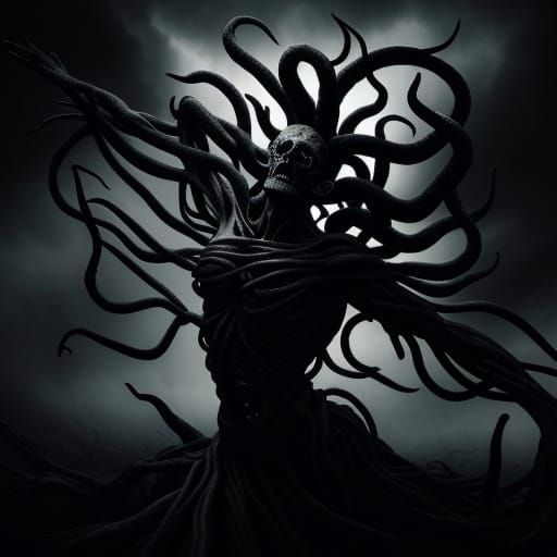 Twisted Fear in Dark, Swirling Clouds