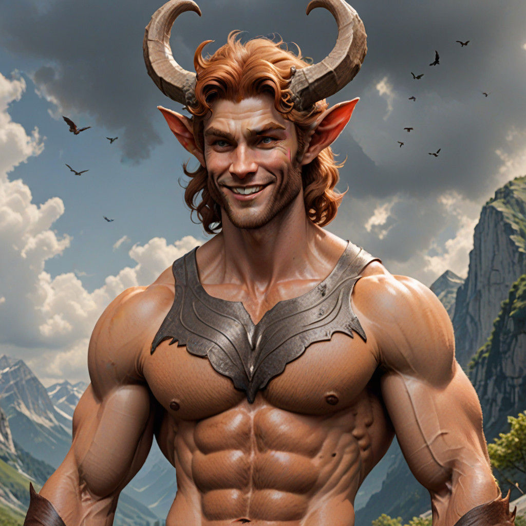 A Handsome Faun with Alluring Mischief